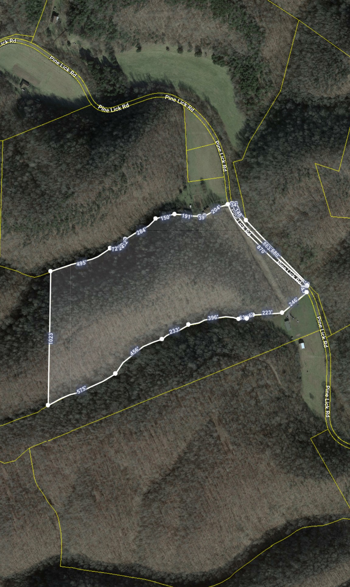 0 Pine Lick Road Whitleyville, TN 38588 - Photo 11 of 11 an aerial view of a house