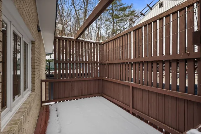 a view of outdoor space with seating
