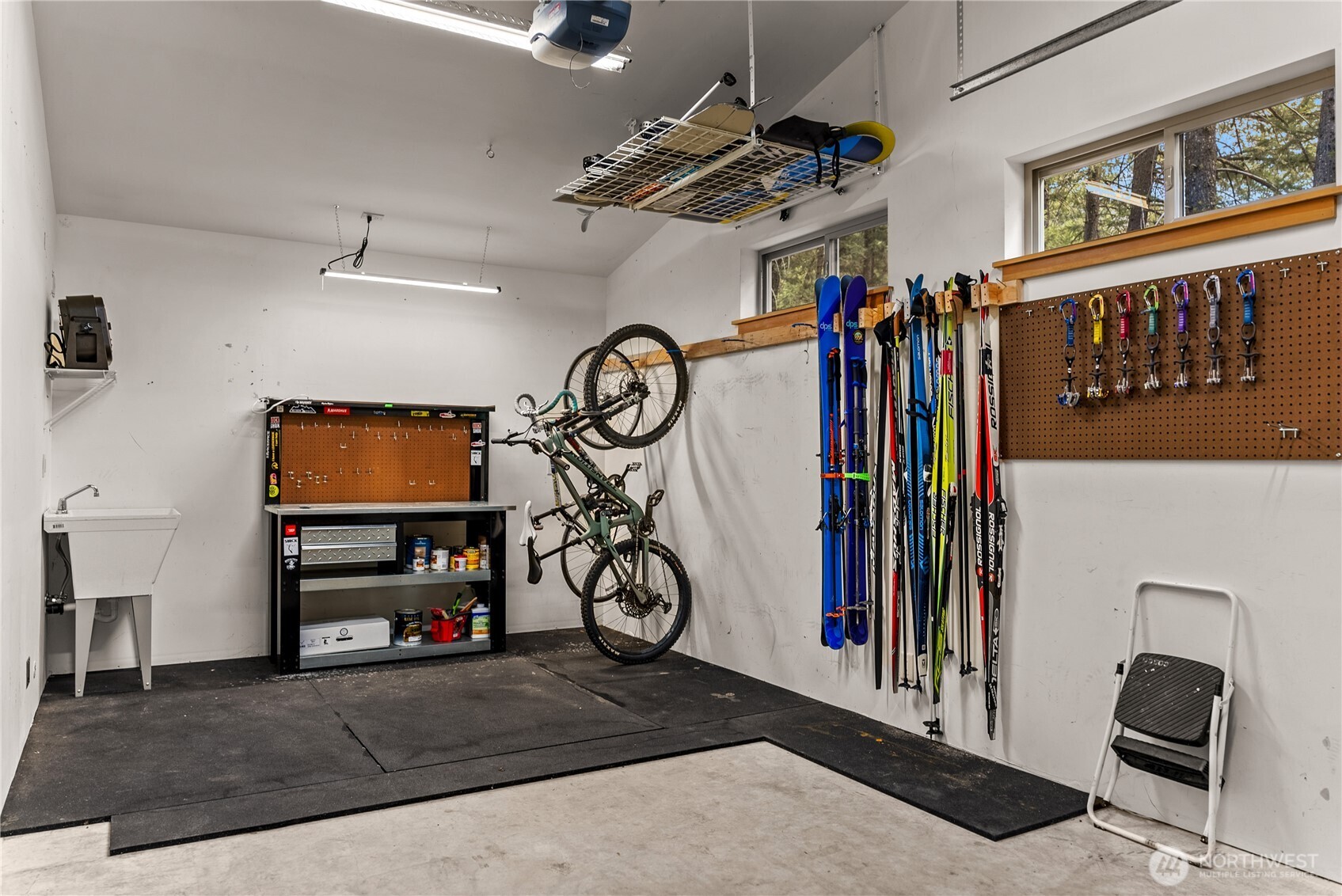 16 Littell Road Mazama, WA 98833 - Photo 16 of 40 a view of a room with gym equipment