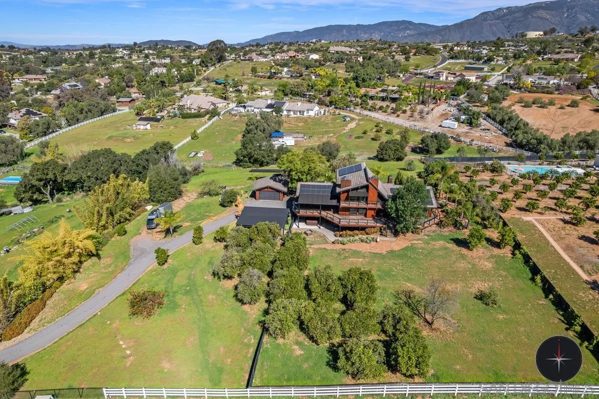 30830 Ranch Creek Road Valley Center, CA 92082 - Photo 46 of 50 an aerial view of residential houses with outdoor space
