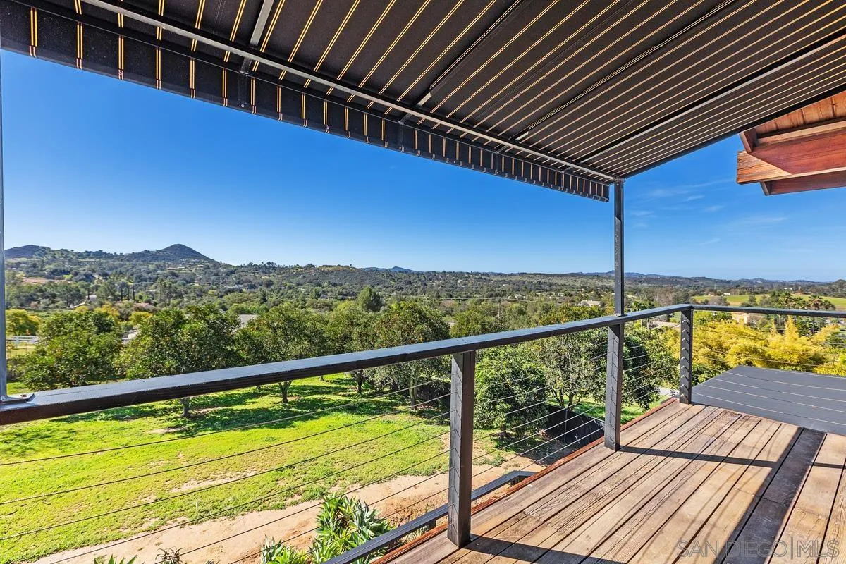 30830 Ranch Creek Road Valley Center, CA 92082 - Photo 5 of 50 a view of balcony with furniture