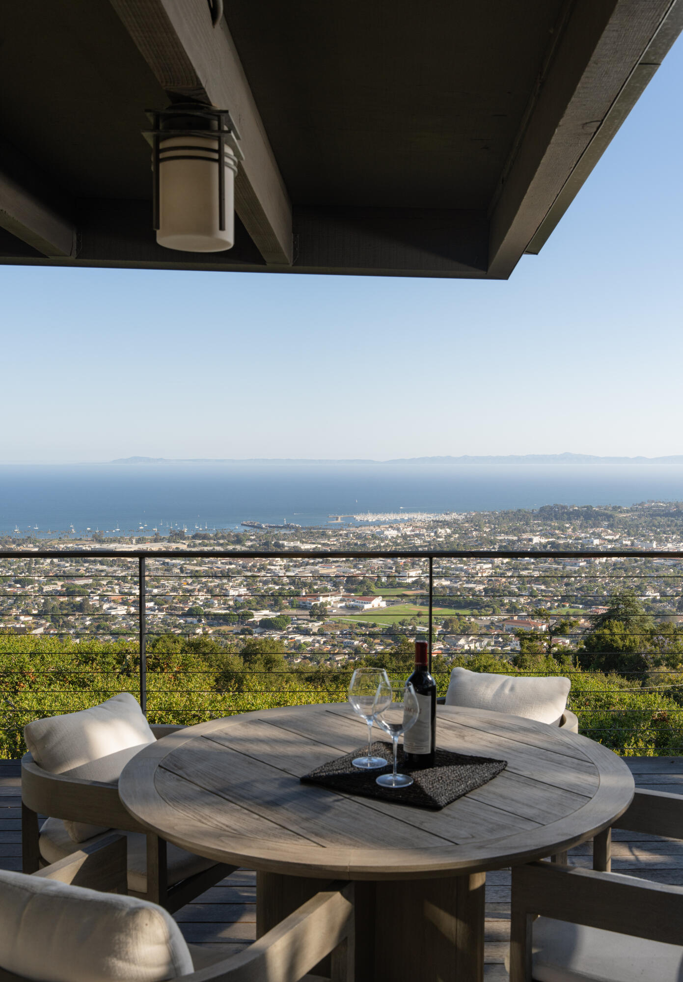 1315 Mission Ridge Road Santa Barbara, CA 93103 - Photo 13 of 34 a view of a balcony with an ocean