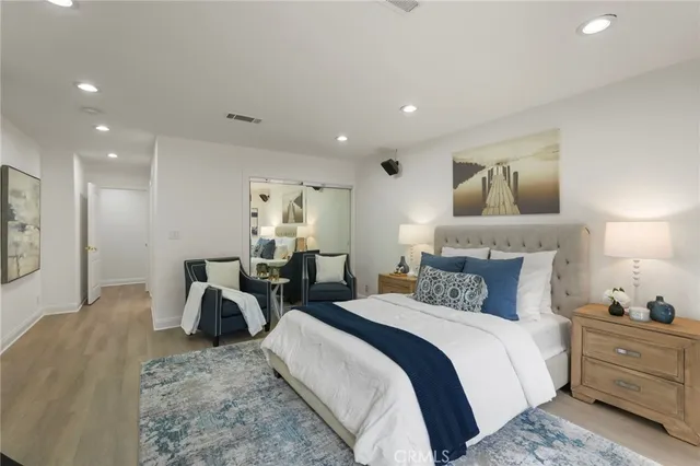 a view of a chair and table of the garden