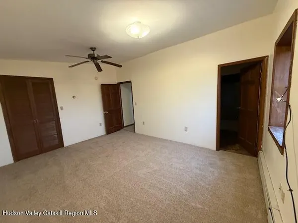 a view of a livingroom with a fireplace