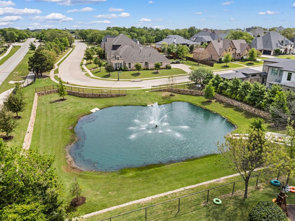 809 Legacy Trail Colleyville, TX 76034 - Photo 33 of 40 an aerial view of a house with outdoor space swimming pool and mountains