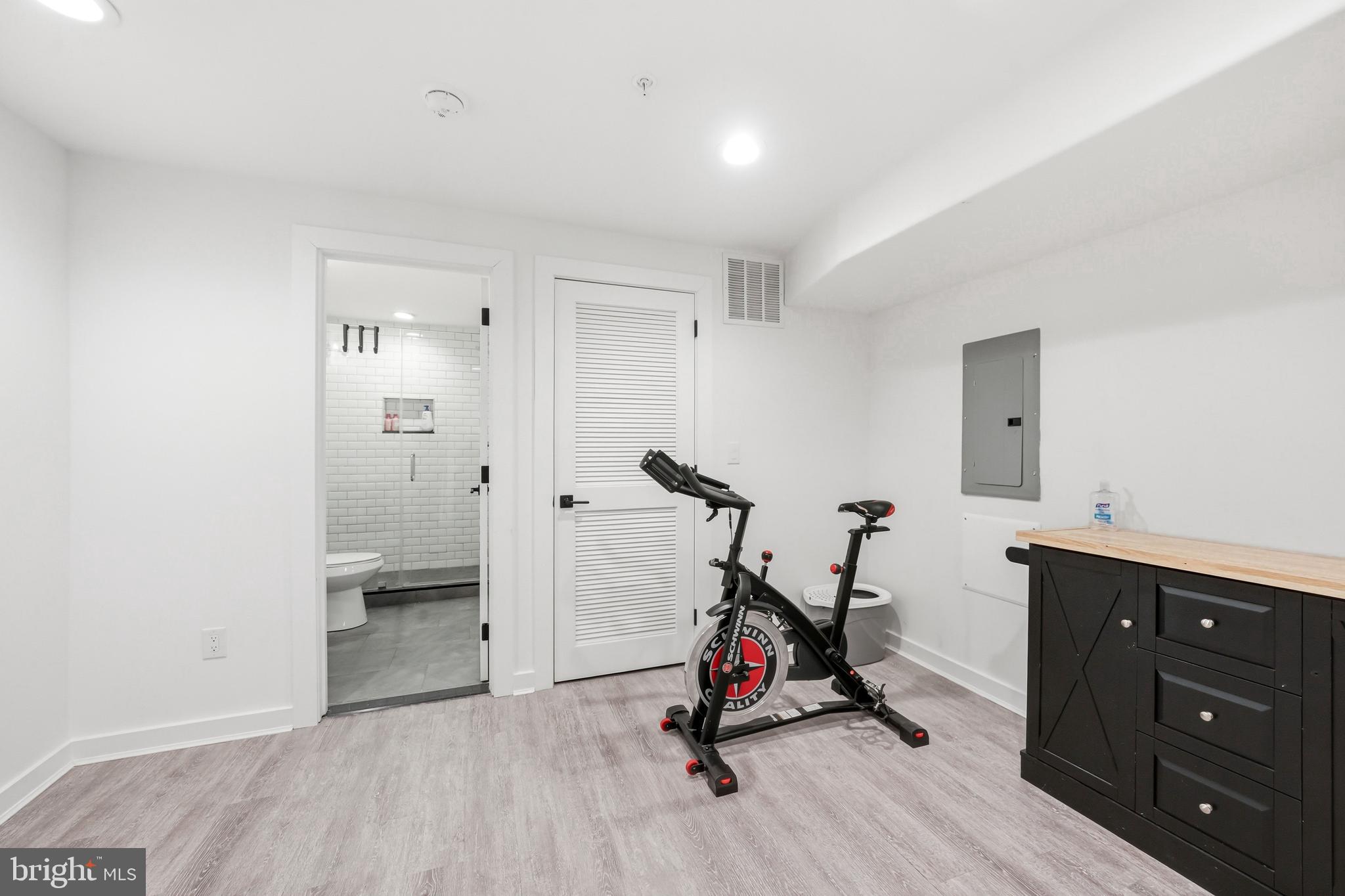 2604 Reed Street Philadelphia, PA 19146 - Photo 31 of 45 a view of a room with gym equipment