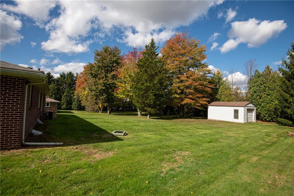 3475 Lamor Road Hermitage, PA 16148 - Photo 5 of 25 VIEW OF THE BACK YARD