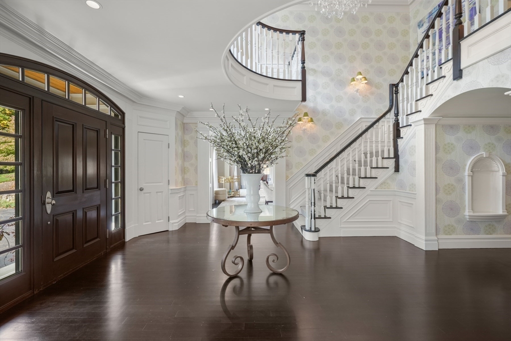 8 Hamlins Crossing East Dover, MA 02030 - Photo 7 of 42 a view of entryway with wooden floor