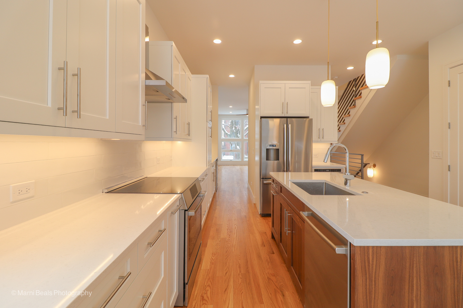 6123 South Ellis Avenue Chicago, IL 60637 - Photo 2 of 31 a kitchen with a sink a counter top space stainless steel appliances and cabinets