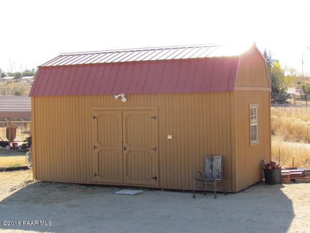 6670 Windmill Road Skull Valley, AZ 86338 - Photo 13 of 26 New 20' x 10' workshop- Barn