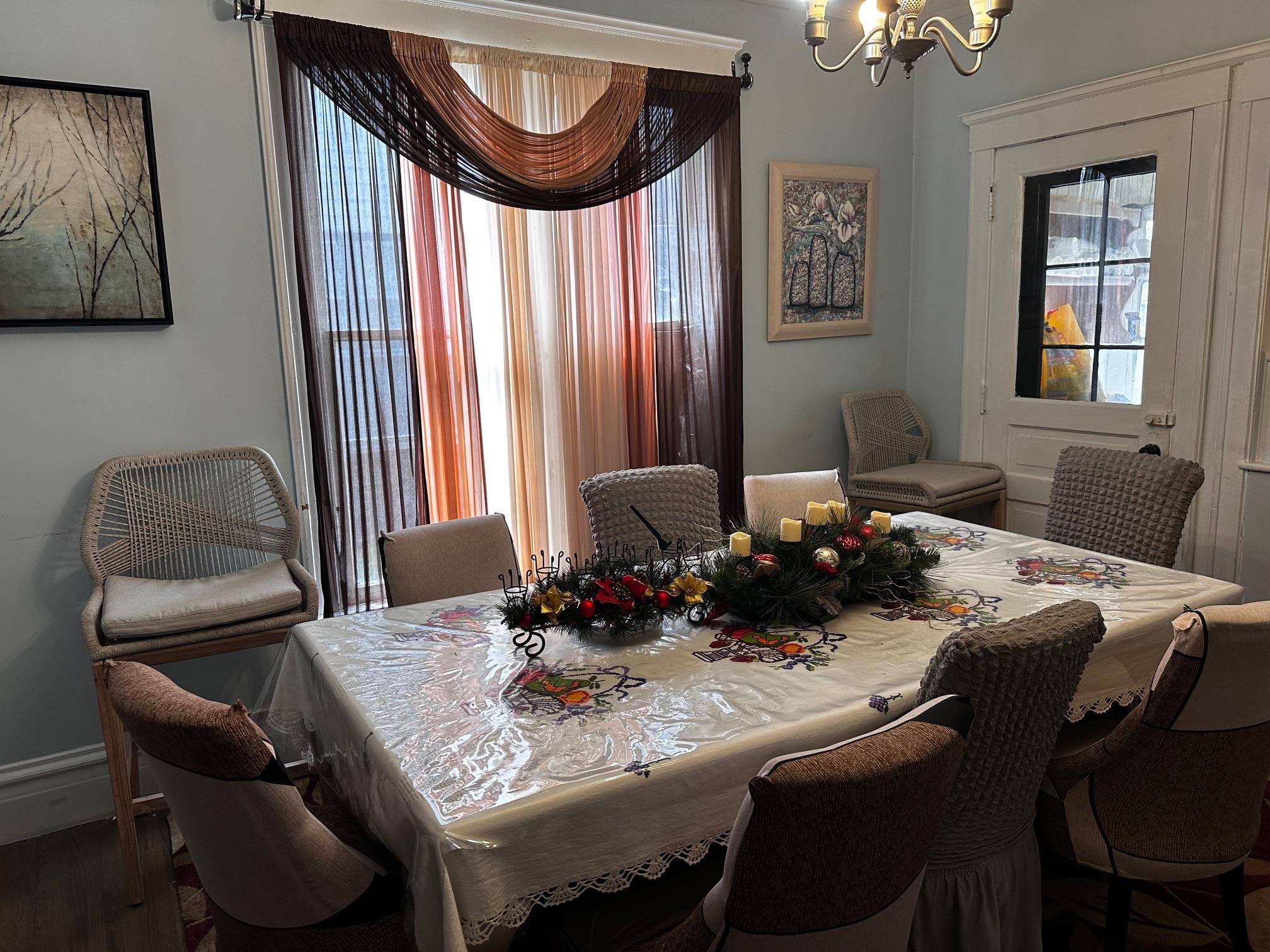482 South Float Avenue Freeport, IL 61032 - Photo 5 of 17 a view of a dining room with furniture and window
