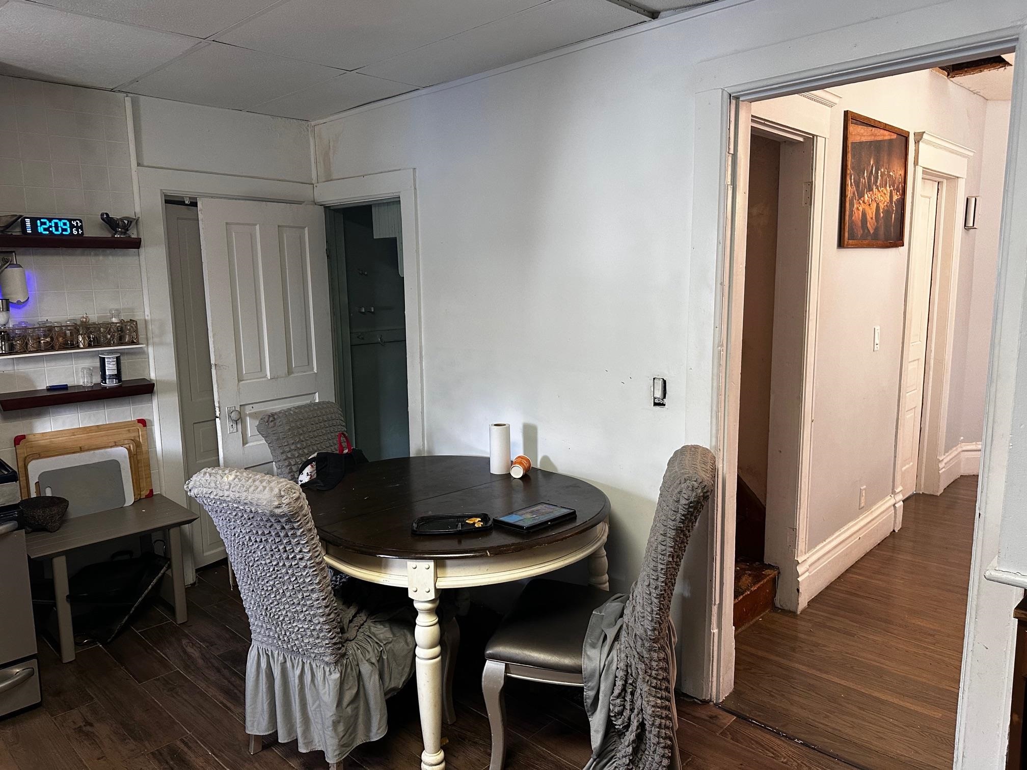 482 South Float Avenue Freeport, IL 61032 - Photo 8 of 17 a view of a dining room with furniture and wooden floor