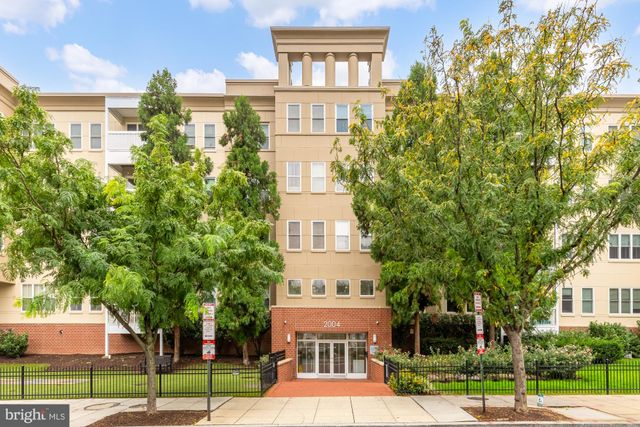 a front view of a building