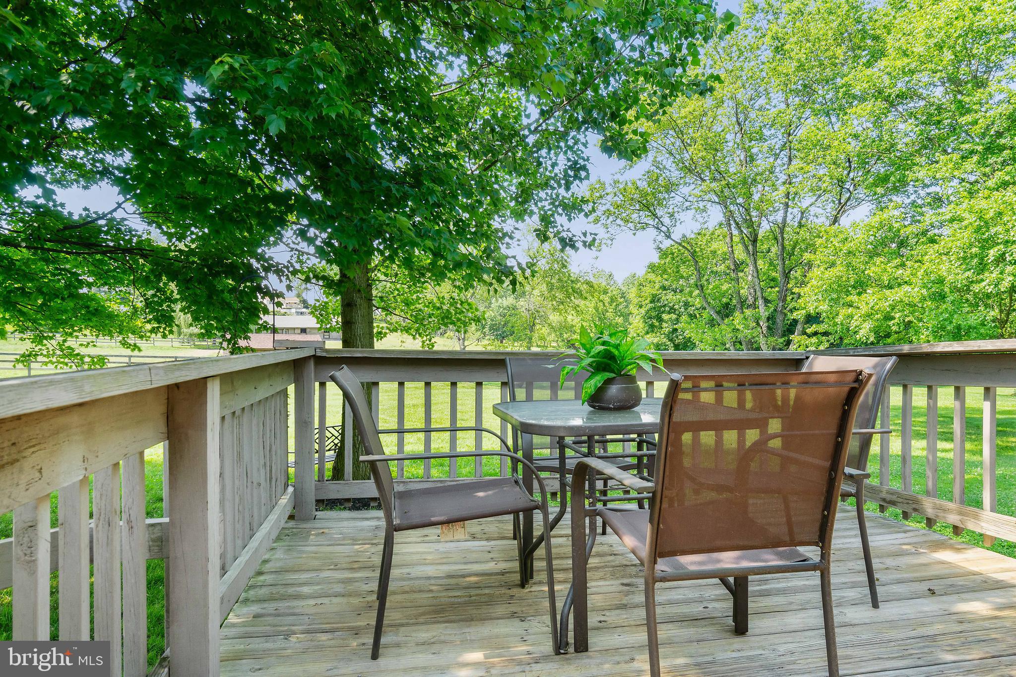 190 Kirks Mill Road Nottingham, PA 19362 - Photo 13 of 20 Back deck facing serene backyard