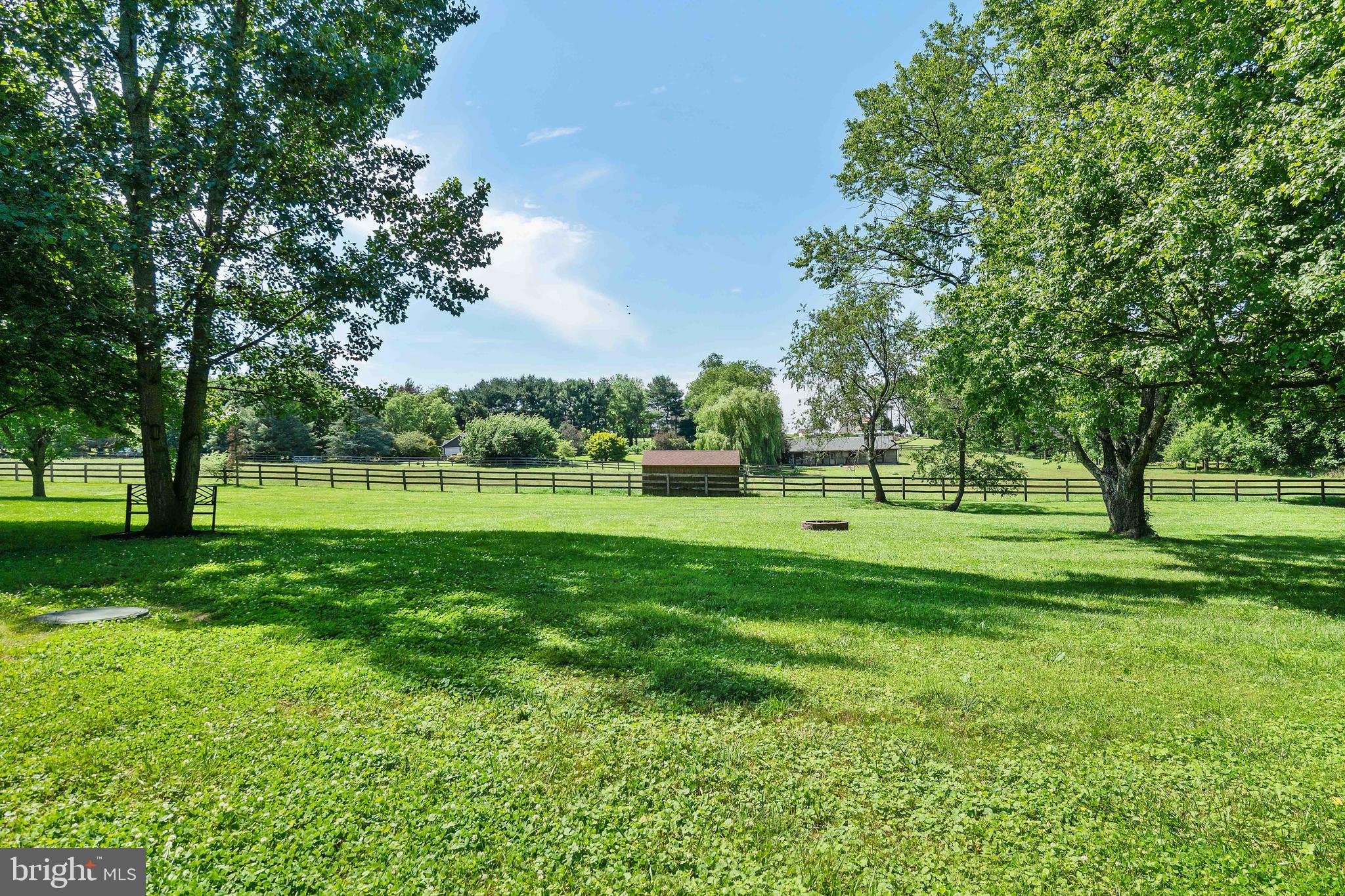 190 Kirks Mill Road Nottingham, PA 19362 - Photo 18 of 20 Beautiful views with wood fencing & mature trees