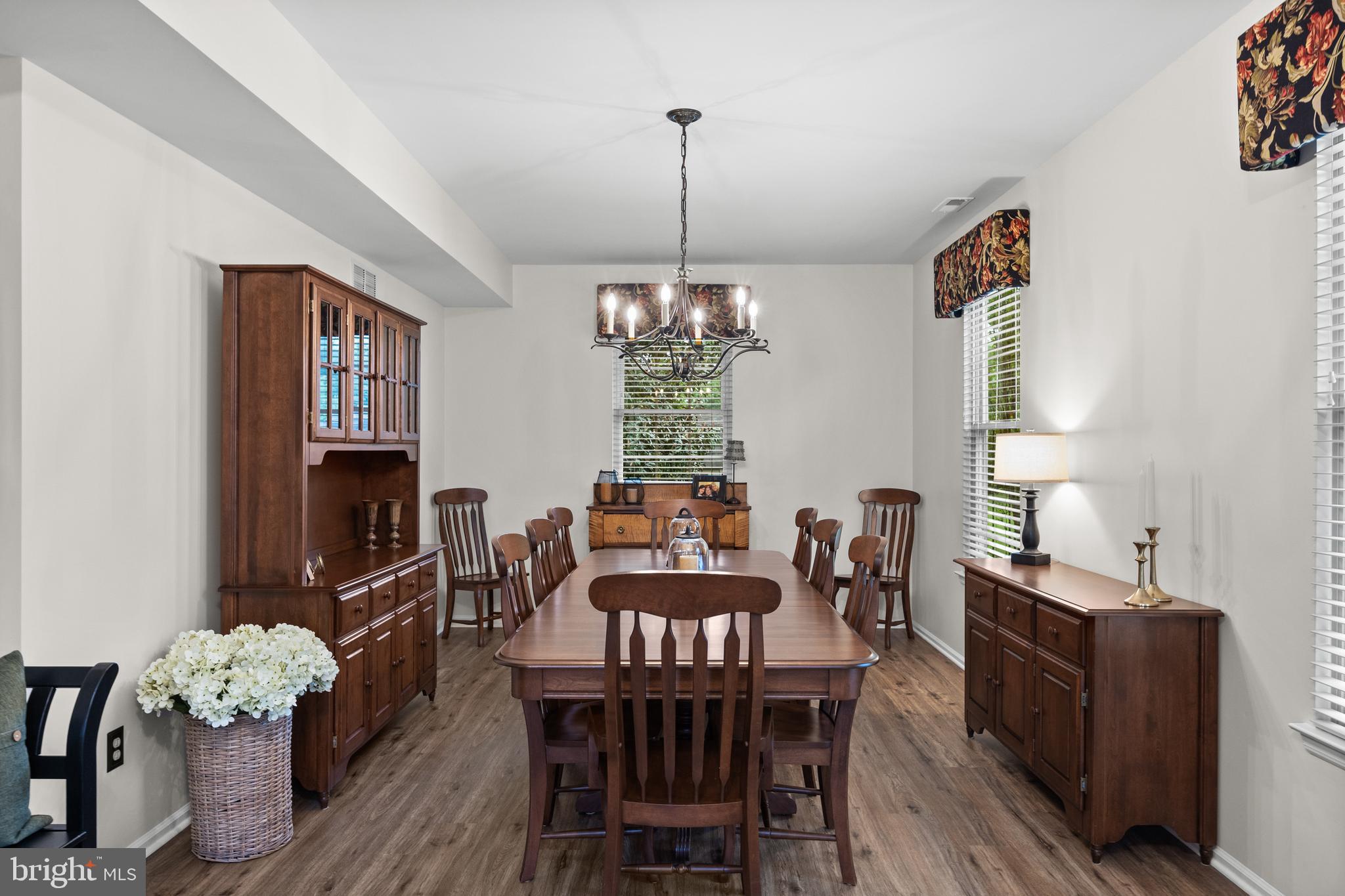 12 Springcress Drive Delran, NJ 08075 - Photo 6 of 46 a view of a dining room with furniture window and wooden floor