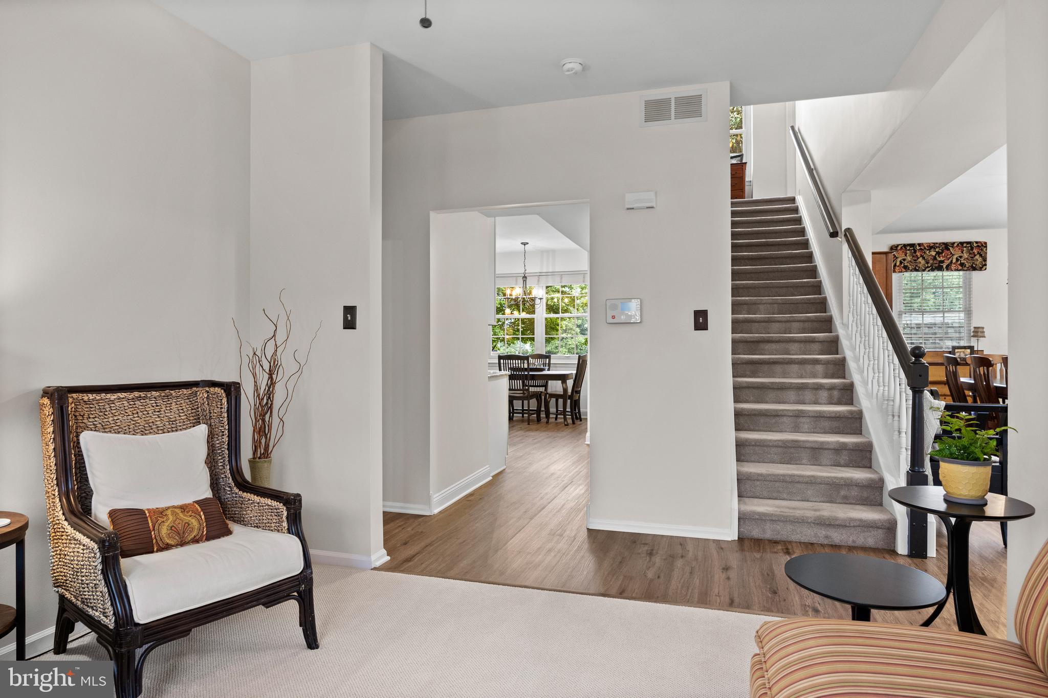 12 Springcress Drive Delran, NJ 08075 - Photo 9 of 46 a living room with furniture and a wooden floor