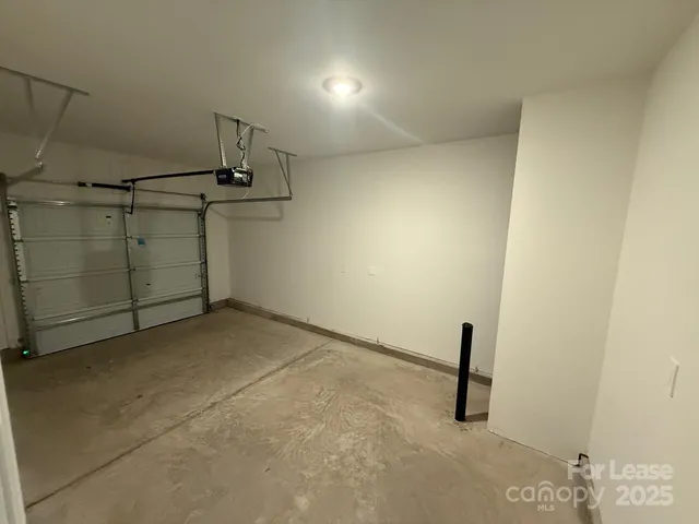 a view of a room with an empty space