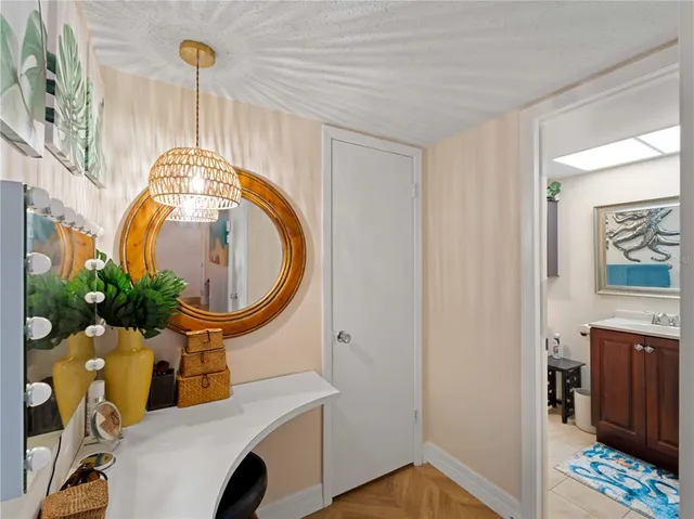 a view of living room with furniture and a window