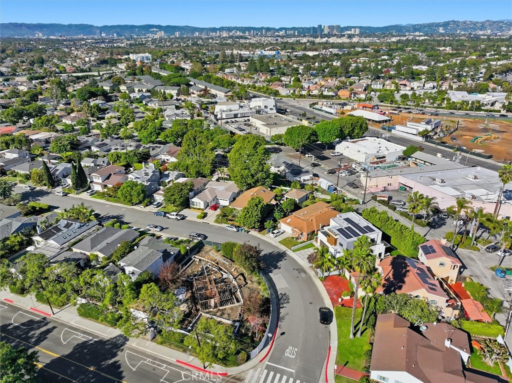 5487 Blanco Way Culver City, CA 90230 - Photo 56 of 58 an aerial view of residential houses with outdoor space