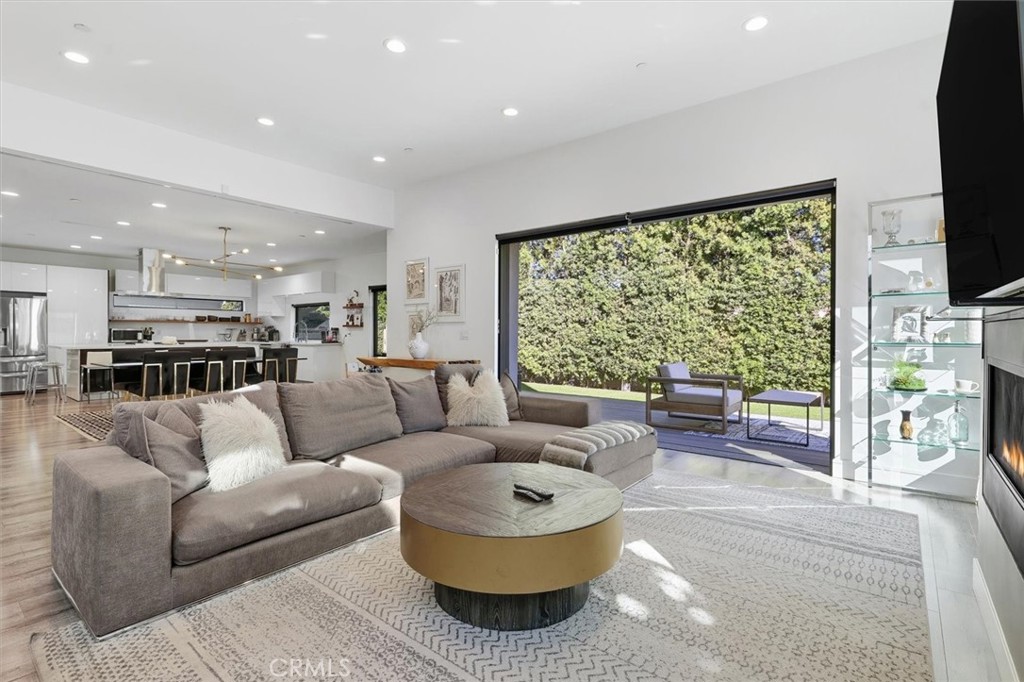 5487 Blanco Way Culver City, CA 90230 - Photo 8 of 58 a living room with furniture and a flat screen tv