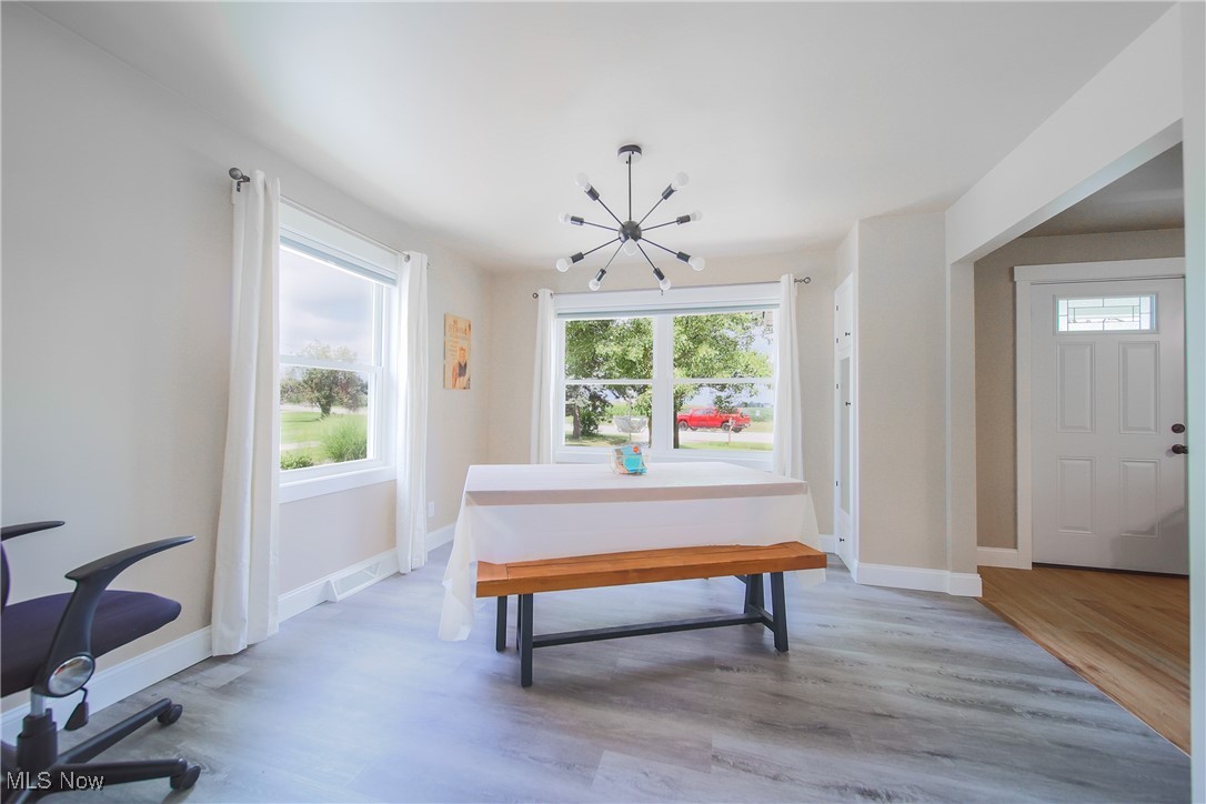 3181 Dover Road Wooster, OH 44691 - Photo 7 of 25 Dining space featuring light hardwood / wood-style flooring