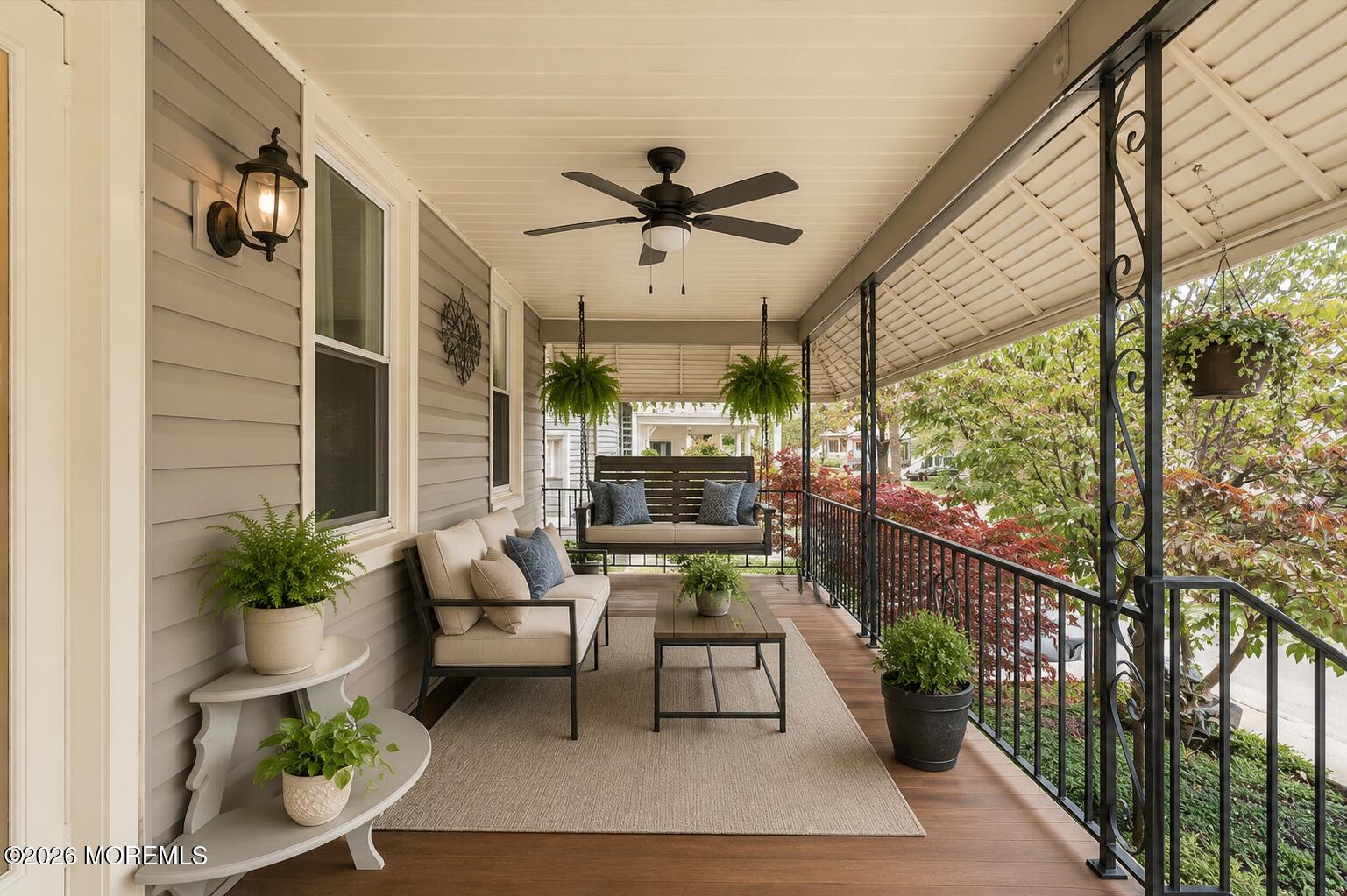 73 2nd Street Keyport, NJ 07735 - Photo 4 of 49 AI front porch