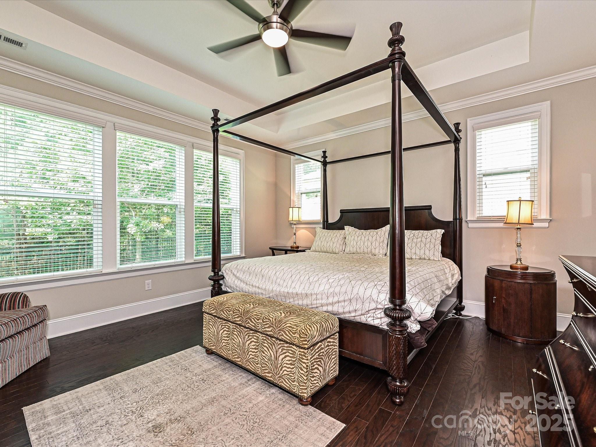 1616 Afton Way Fort Mill, SC 29708 - Photo 20 of 38 a bedroom with a bed couch and window