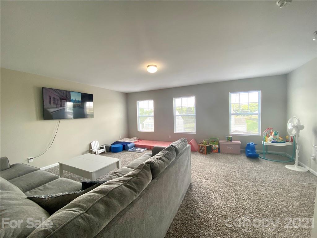 8009 Bryson Road Indian Land, SC 29707 - Photo 39 of 45 a living room with furniture and a flat screen tv
