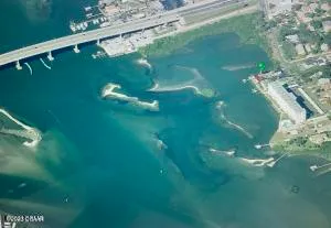 a view of a lake from a balcony