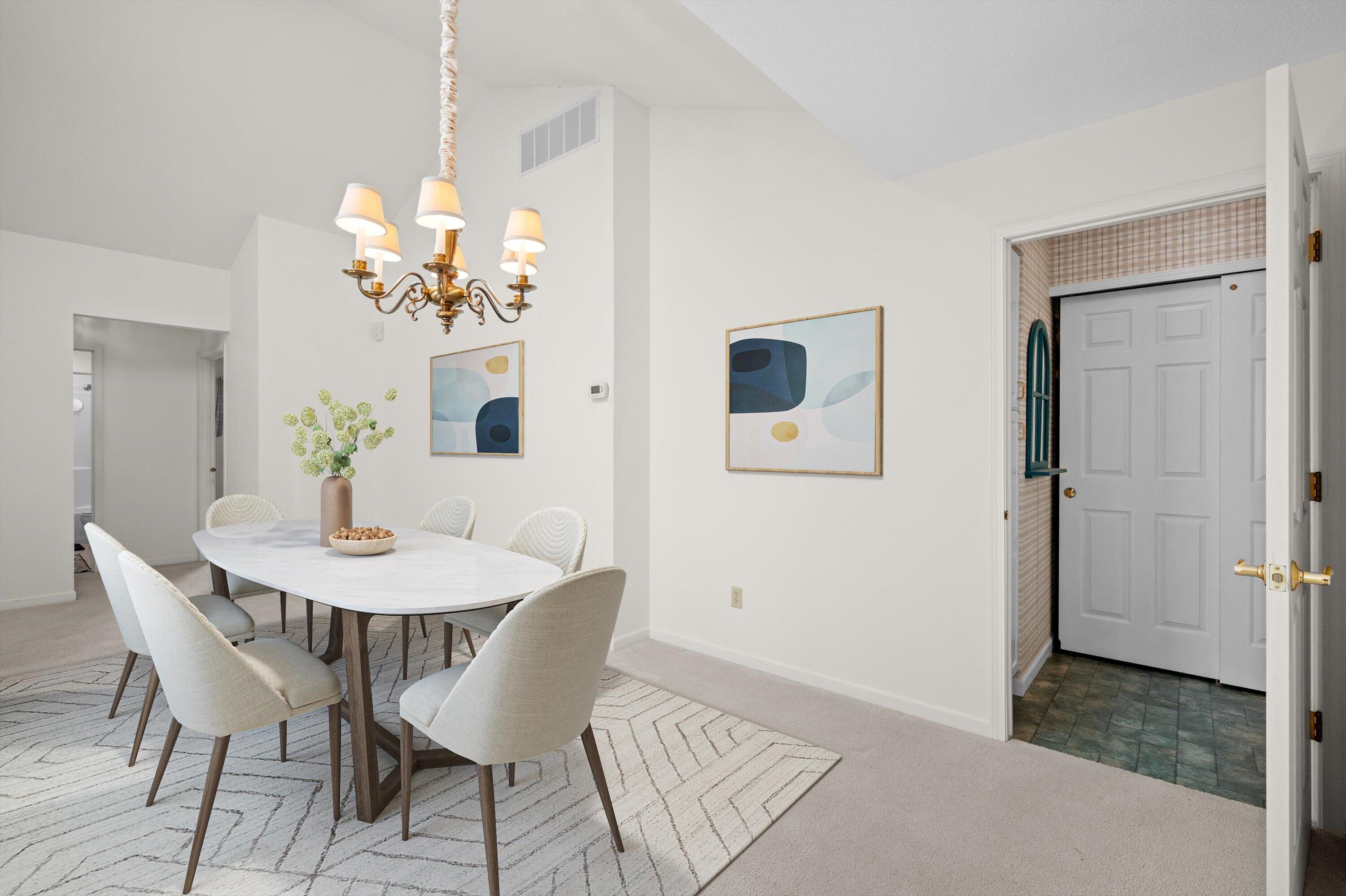 500 West Bender Road, Unit 61 Glendale, WI 53217 - Photo 7 of 36 Dining Room (Virtually Staged)