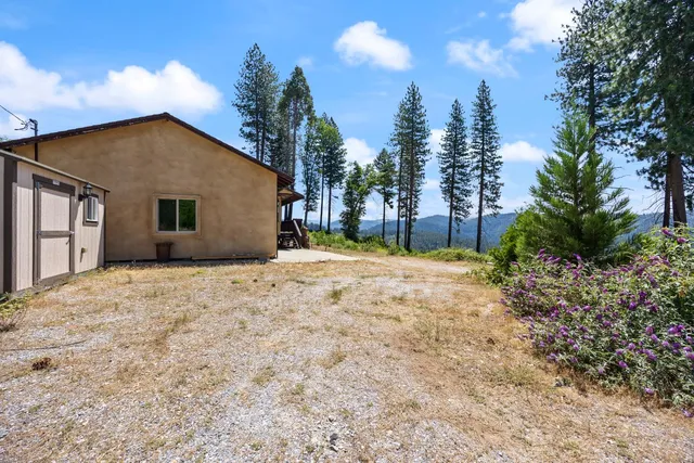 a house with a outdoor space