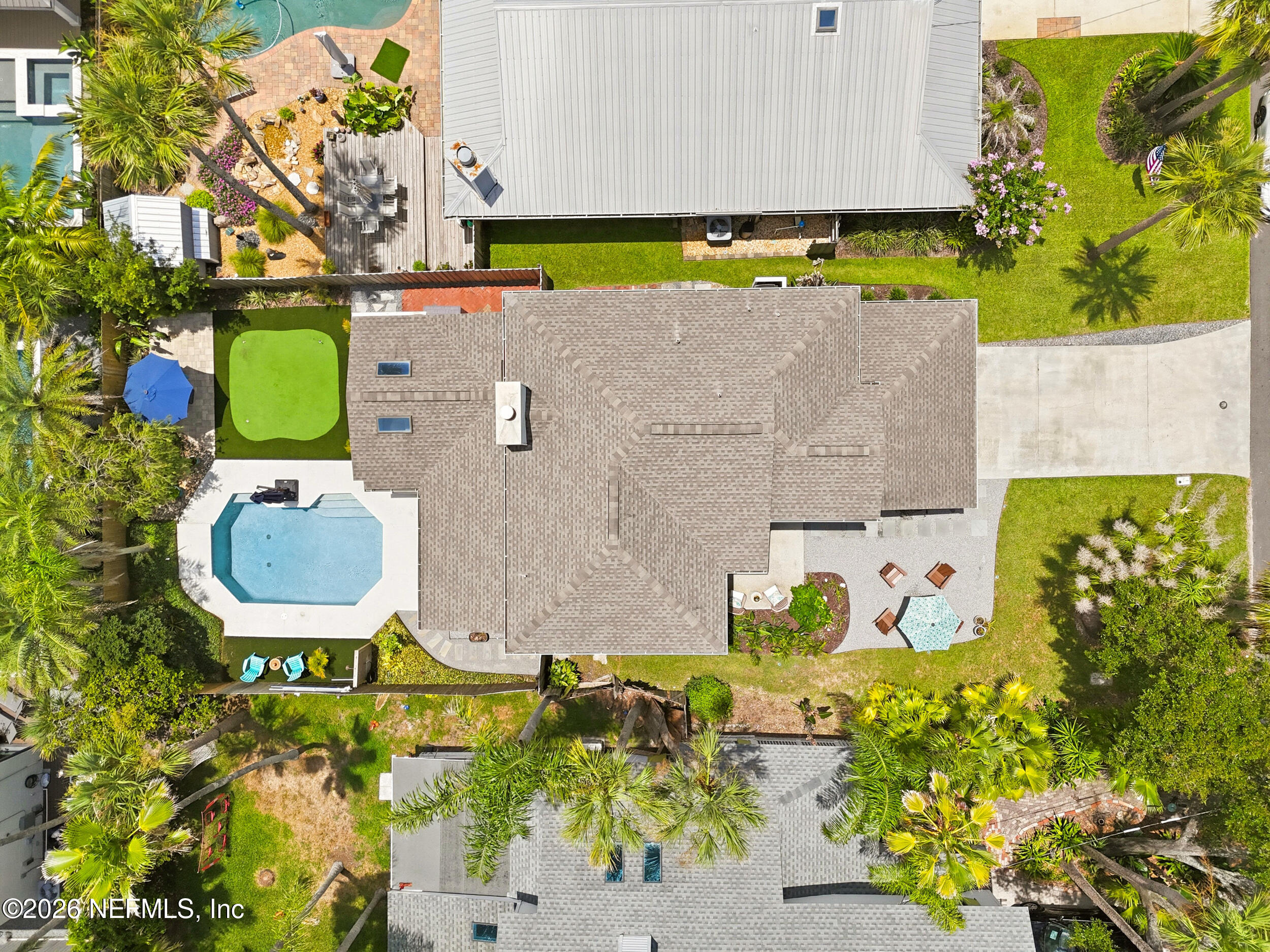 314 9th Street Atlantic Beach, FL 32233 - Photo 3 of 45 Aerial View