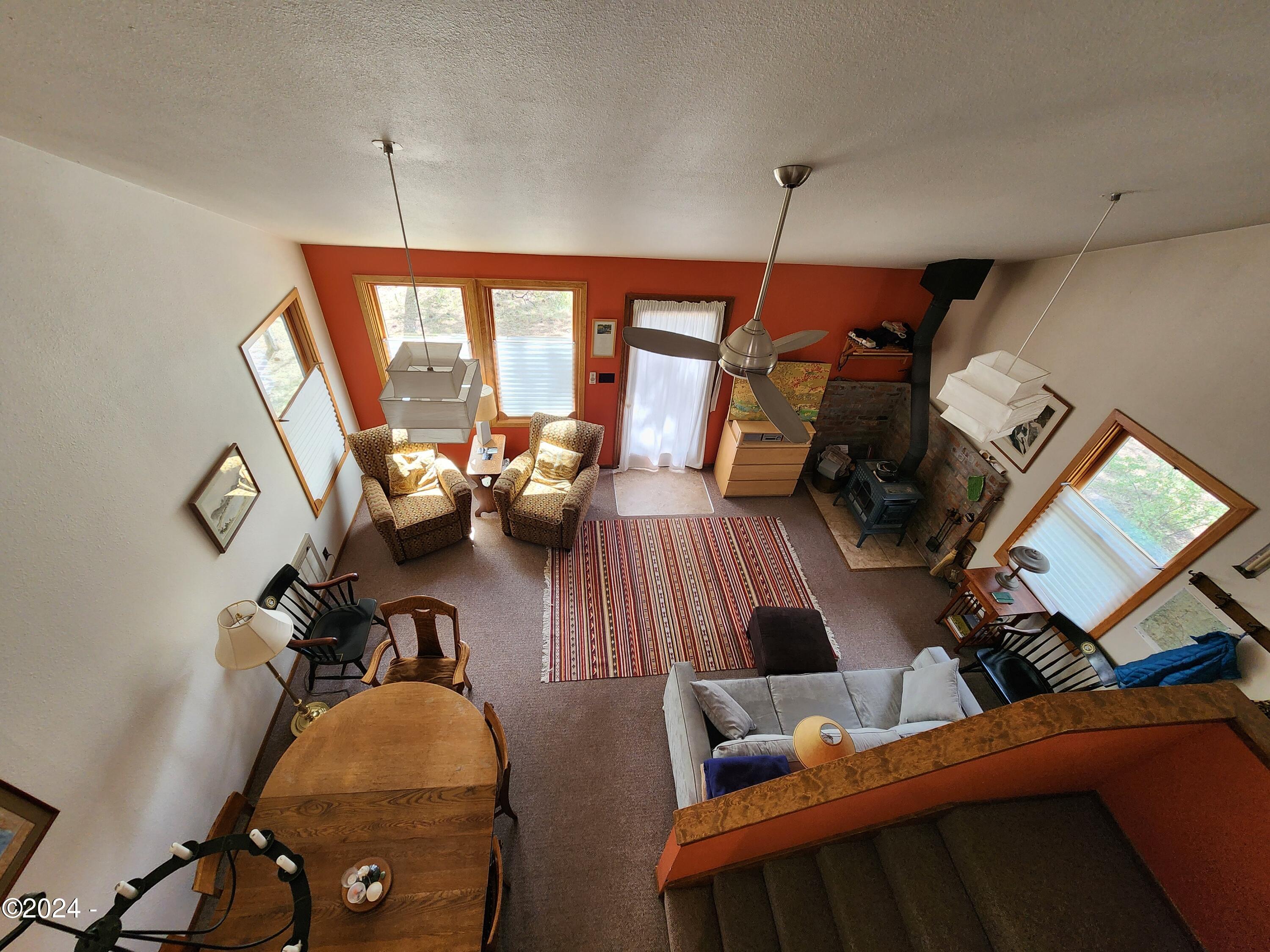 56986 Besson Road Bend, OR 97707 - Photo 19 of 27 Living Room from LLoft