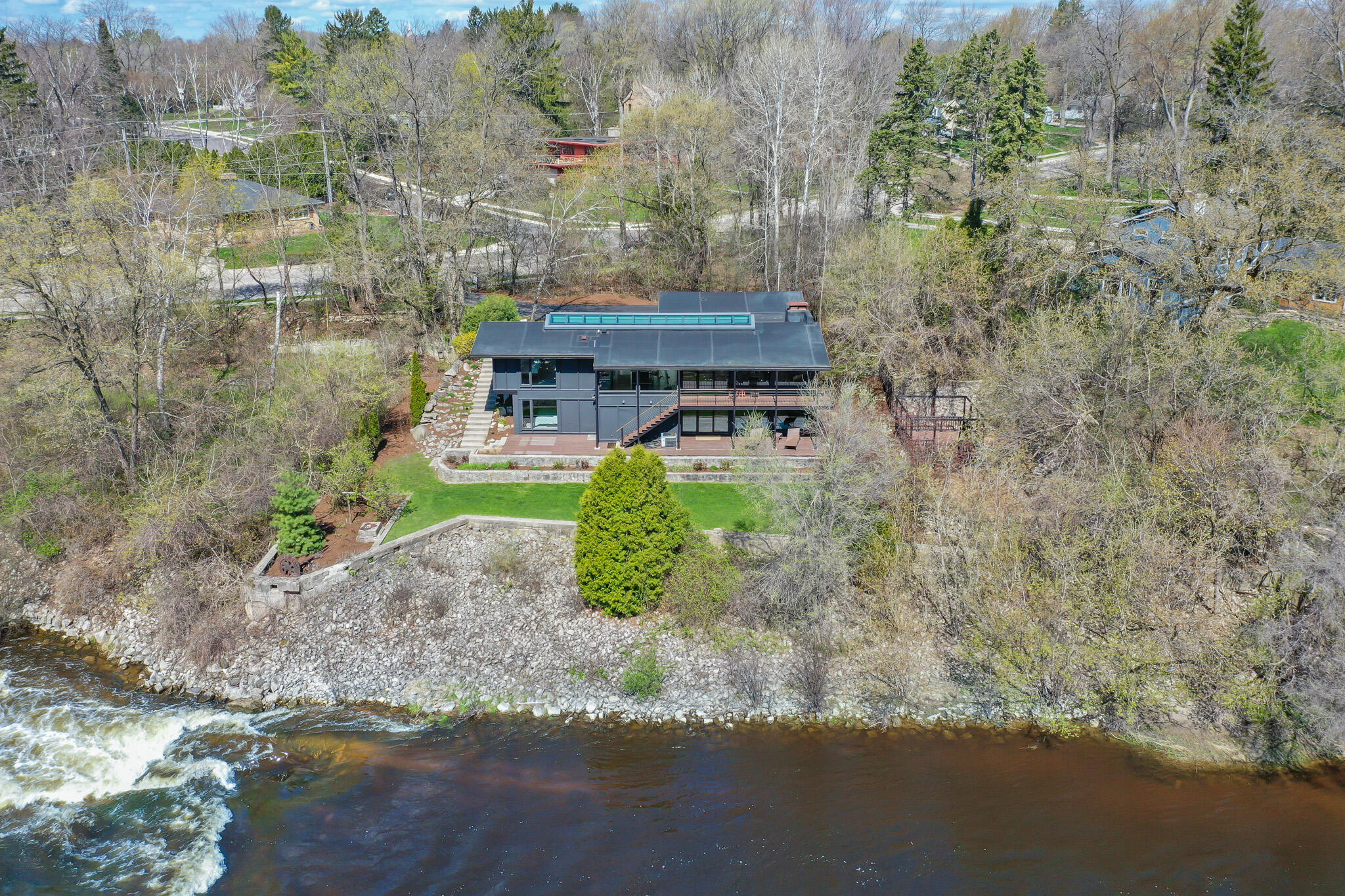 1802 South Green Bay Road Grafton, WI 53024 - Photo 53 of 68 Aerial
