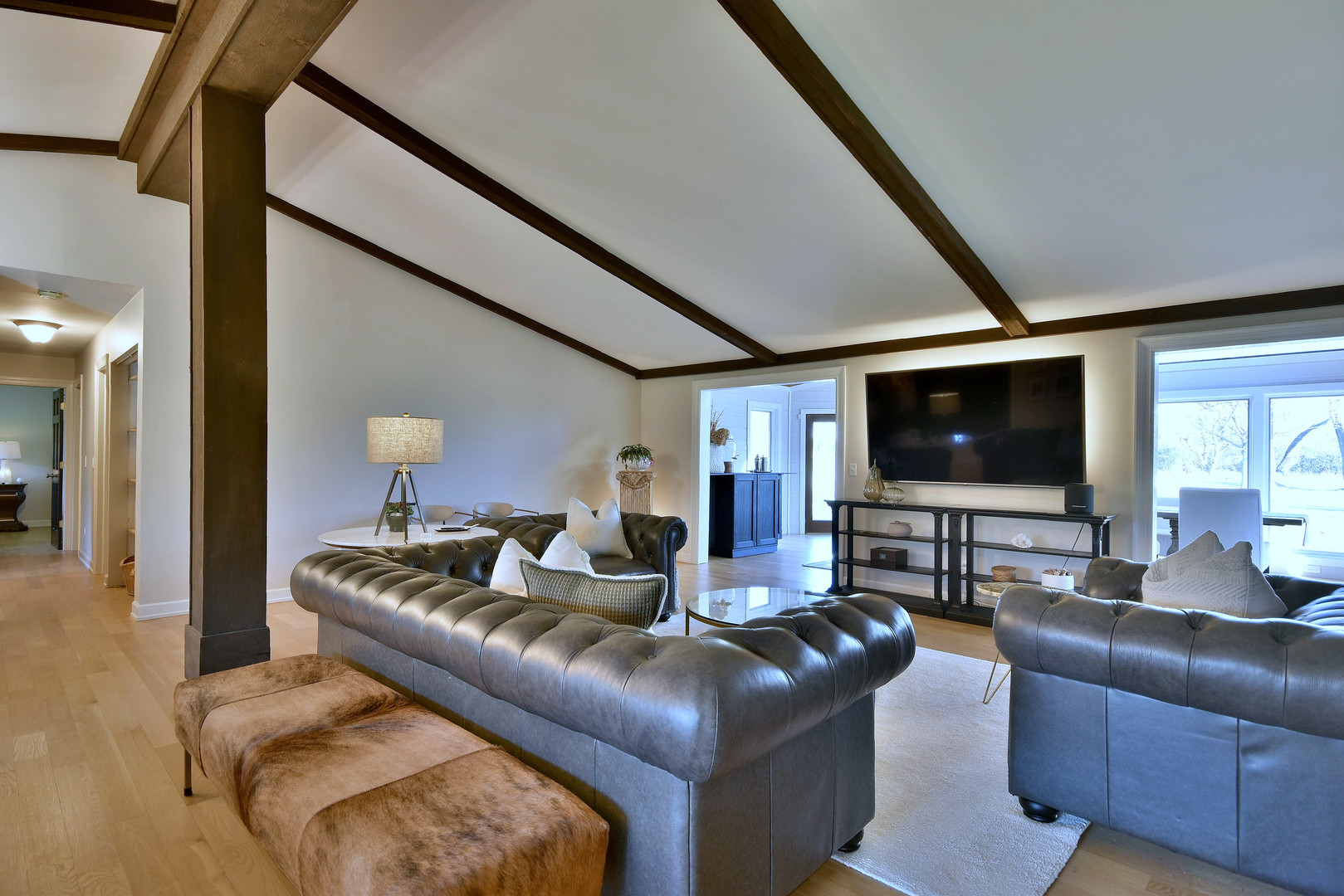 171 North Buckley Road Chicago, IL 60639 - Photo 15 of 42 a living room with furniture and a flat screen tv