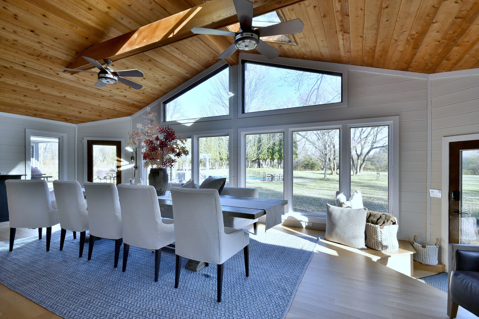 171 North Buckley Road Chicago, IL 60639 - Photo 27 of 42 a view of a dining room with furniture window and wooden floor