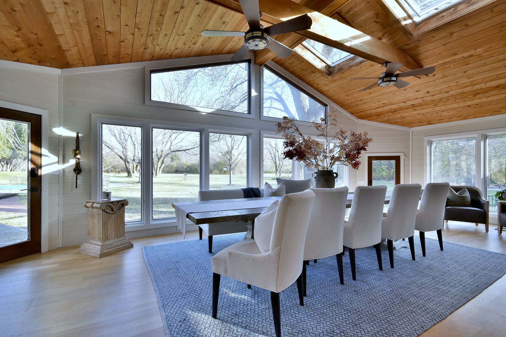 171 North Buckley Road Chicago, IL 60639 - Photo 32 of 42 a view of a dining room with furniture window and wooden floor