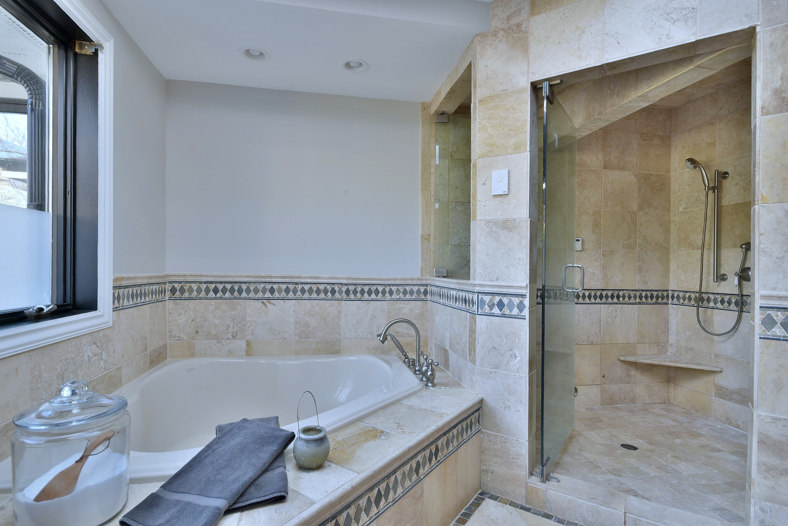 171 North Buckley Road Chicago, IL 60639 - Photo 37 of 42 a bathroom with a tub and a shower