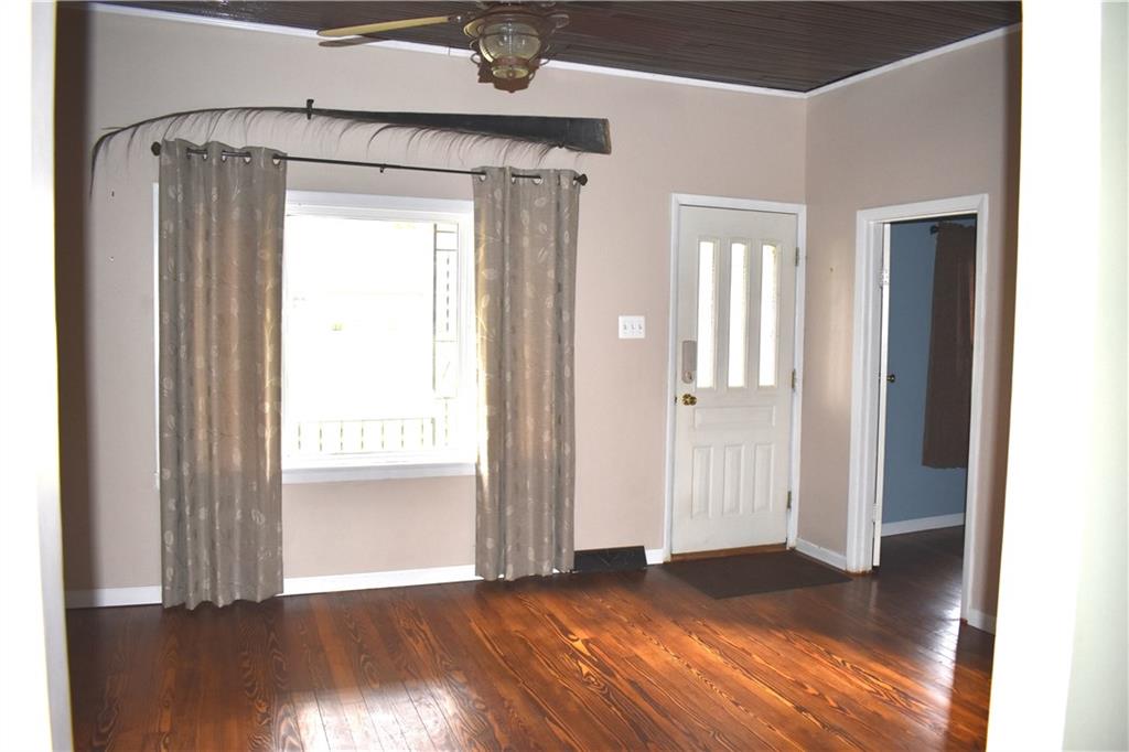 1024 Gameland Road Chicora, PA 16025 - Photo 13 of 25 Bright living room with hardwood ceiling and fan