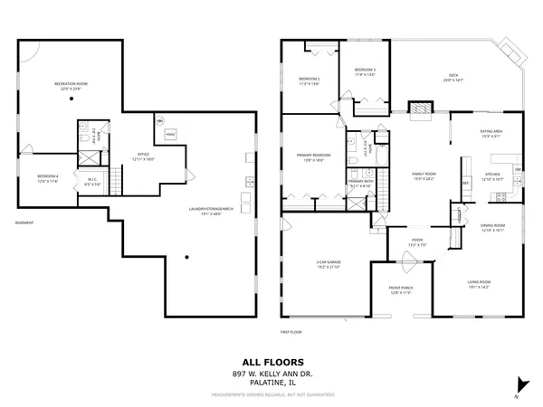 $725,000 | 897 West Kelly Ann Drive, Palatine, IL 60067