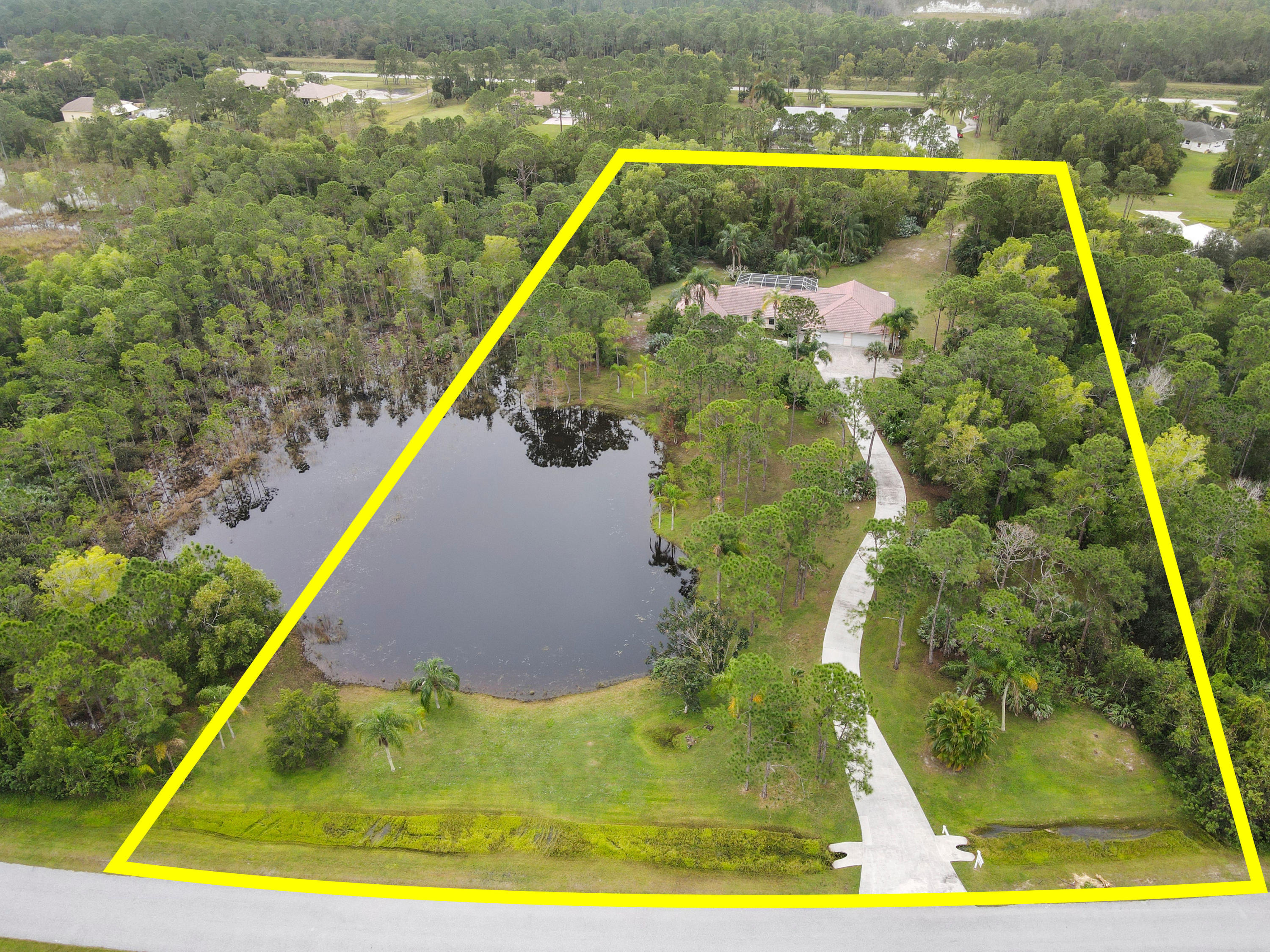 18800 Southeast Crosswinds Road Jupiter, FL 33478 - Photo 9 of 77 18800SECrosswindsRoadAerial(3)_marked