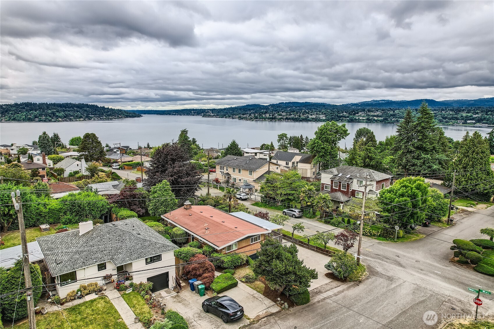 7924 South 112th Street Seattle, WA 98178 - Photo 40 of 40 a view of a lake with houses