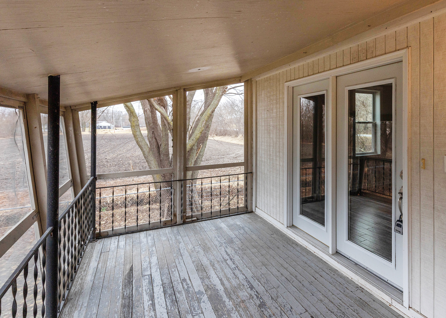 25199 182nd Street Pleasant Valley, IA 52767 - Photo 29 of 37 a view of hallway with wooden floor and door
