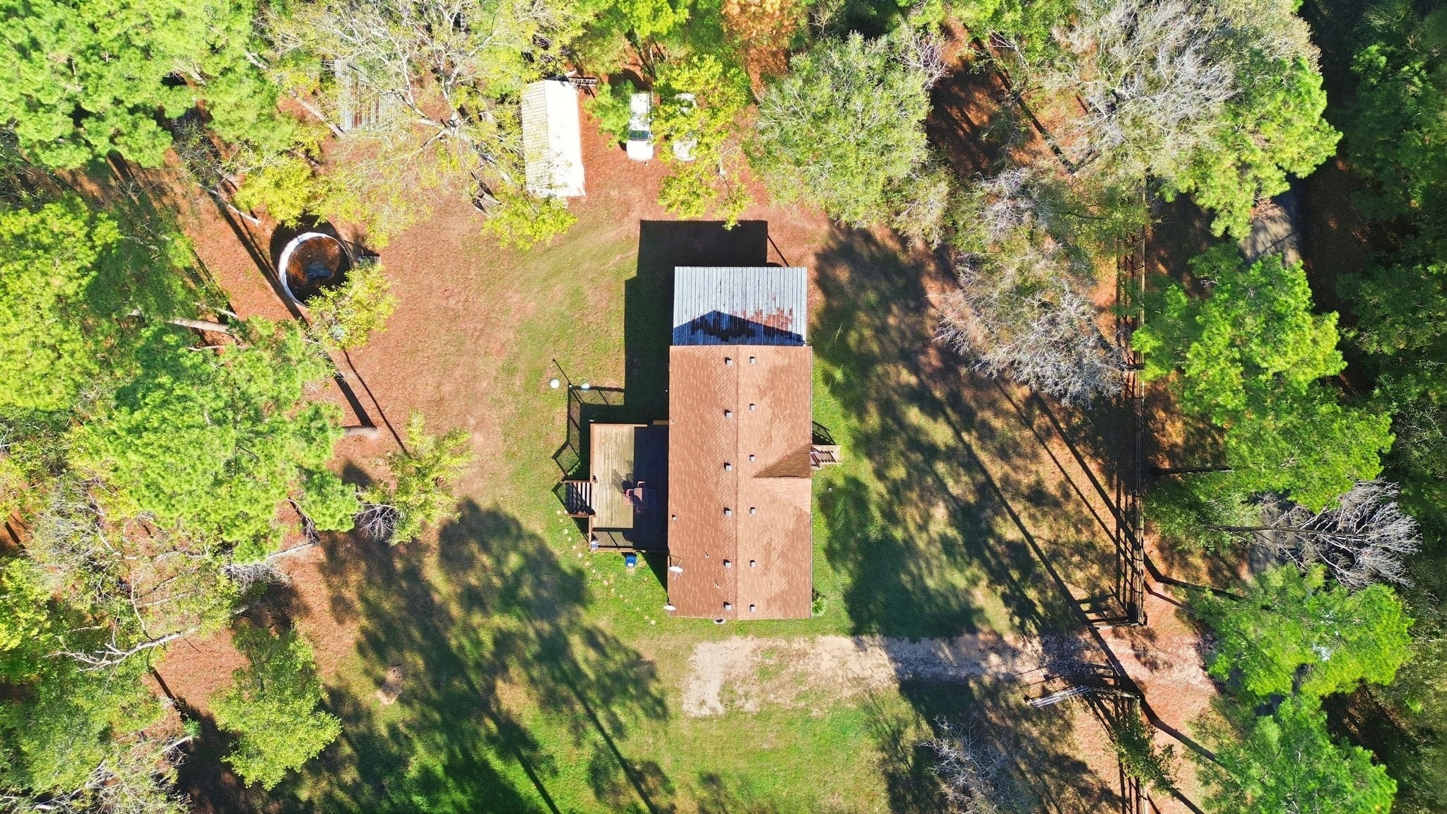 17028 Lively Road Waller, TX 77484 - Photo 13 of 20 an aerial view of a house with a yard