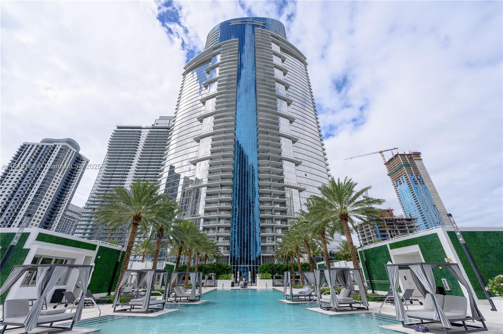 851 Northeast 1st Avenue, Unit 1410 Miami, FL 33132 - Photo 37 of 43 a front view of a multi story building