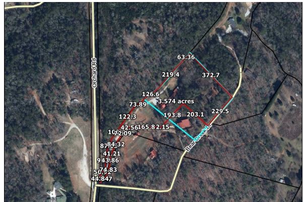 429 A State Rd S-37-538 Long Creek, SC 29658 - Photo 23 of 23 Proposed new property lines.