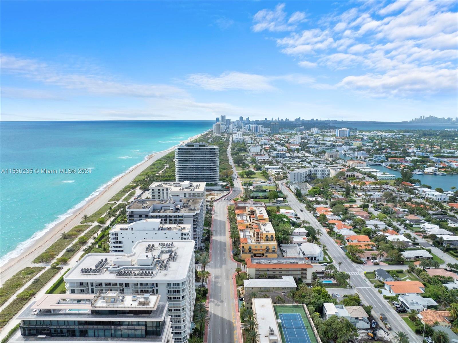 8925 Collins Avenue, Unit 2J Surfside, FL 33154 - Photo 32 of 62 a view of city with ocean