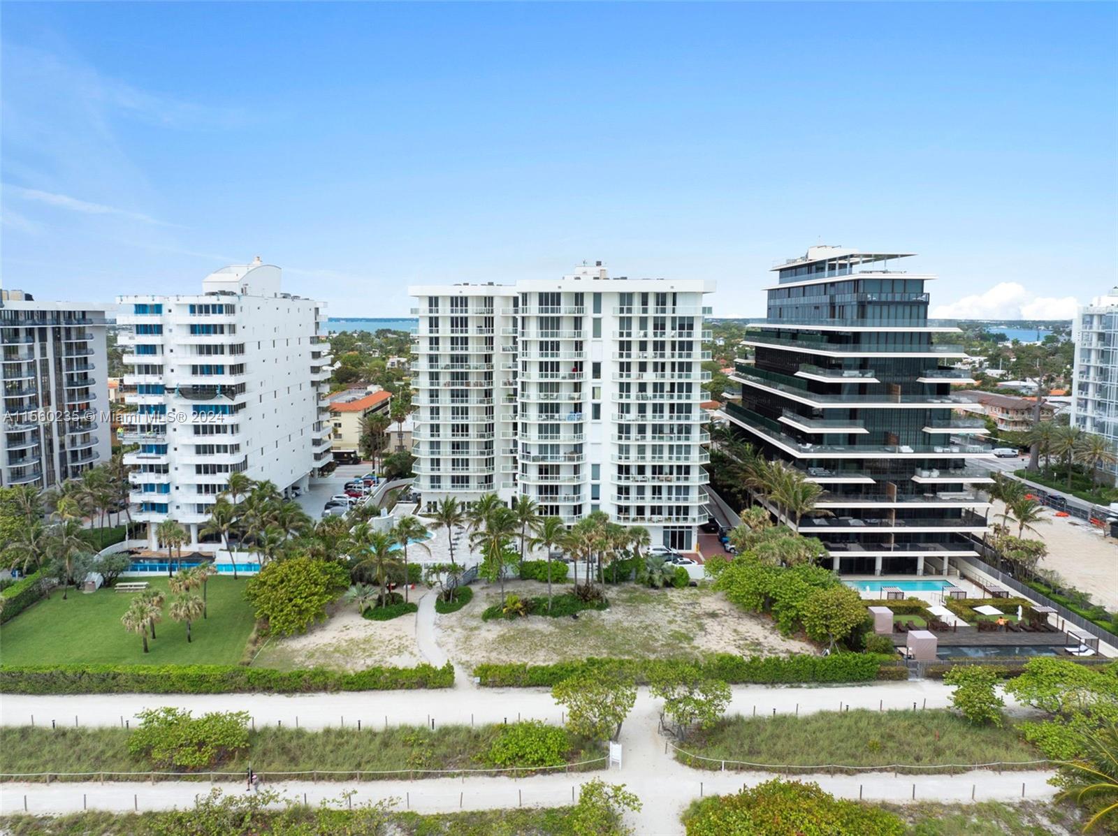 8925 Collins Avenue, Unit 2J Surfside, FL 33154 - Photo 35 of 62 a view of a city with tall buildings