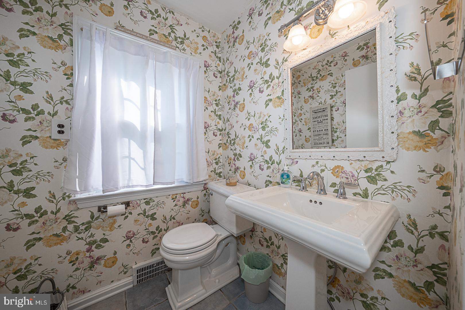 33 Rittenhouse Road Broomall, PA 19008 - Photo 13 of 47 a bathroom with a sink a toilet and shower